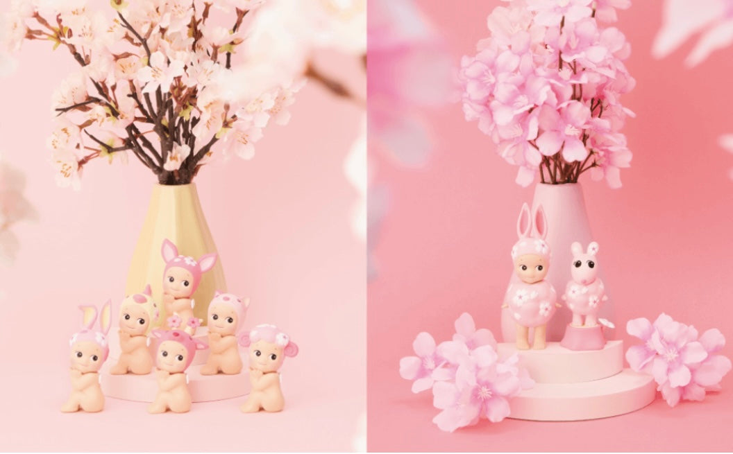 SONNY ANGEL Blind Box CHERRY BLOSSOM HANAMI Series - Mini Figure (1pcs Random)