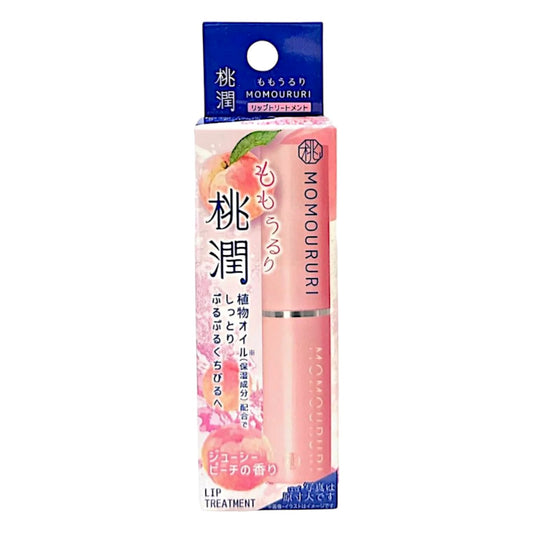 MOMOURURI Lip Treatment Peach Flavour (3g)