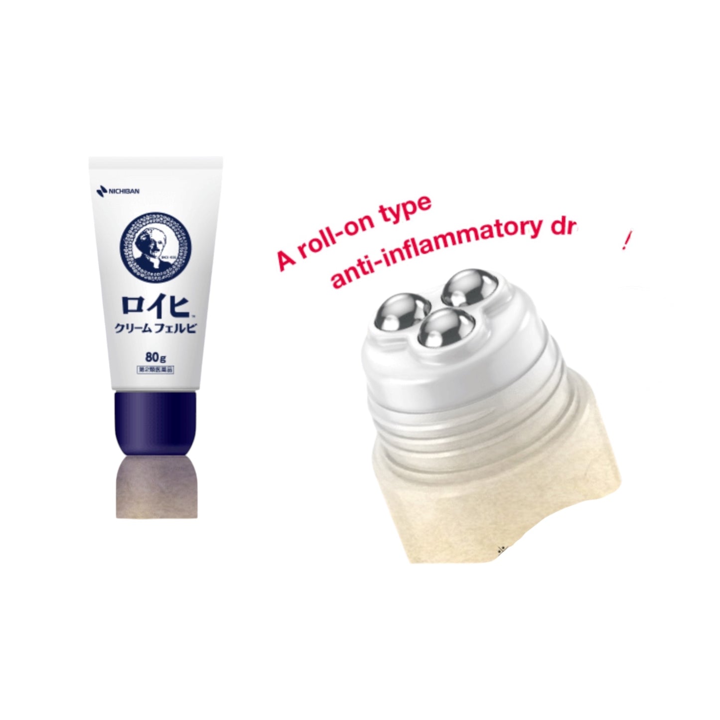 Nichiban ROIHI cream FELBI (80g)