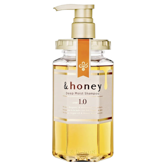 &Honey Deep Moist Shampoo Step 1 (440ml) / Step 2 Conditioner (445g) / Step 3 Hair Oil (75ml)