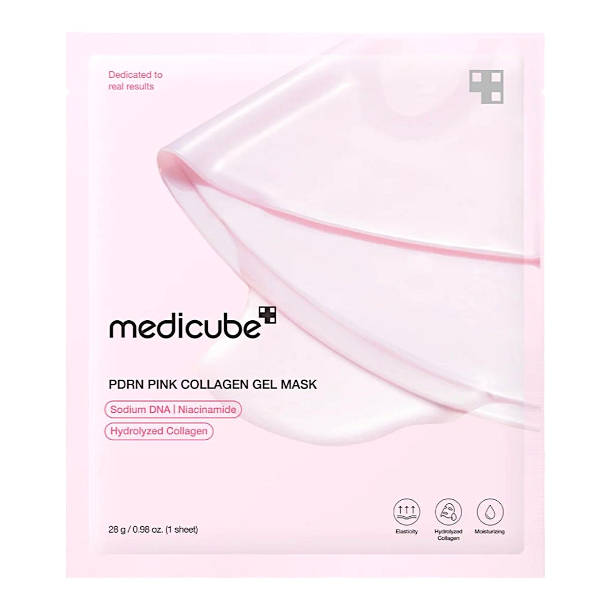 MEDICUBE PDRN Pink Collagen Gel Mask 28g single sheet mask