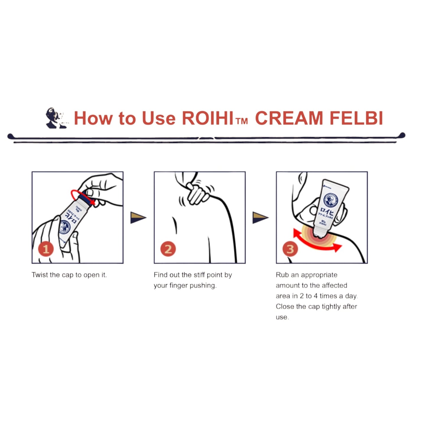Nichiban ROIHI cream FELBI (80g)