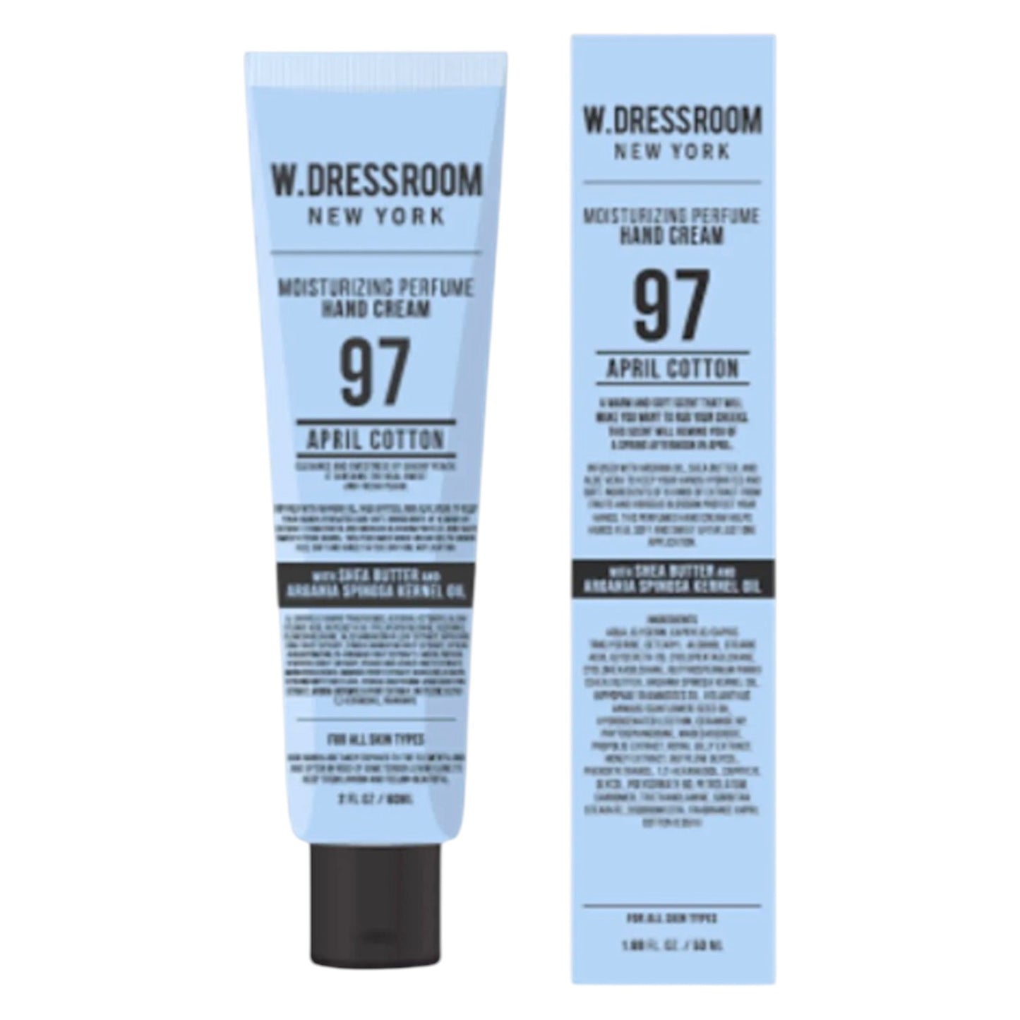 W.DRESSROOM Moisturising Perfume Hand Cream 97 April Cotton (20ml /50ml)