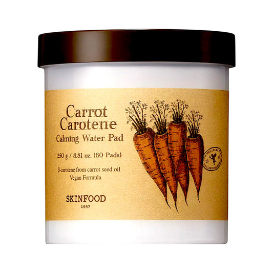 SKINFOOD Carrot Carotene Calming Water Pad (60 pcs)