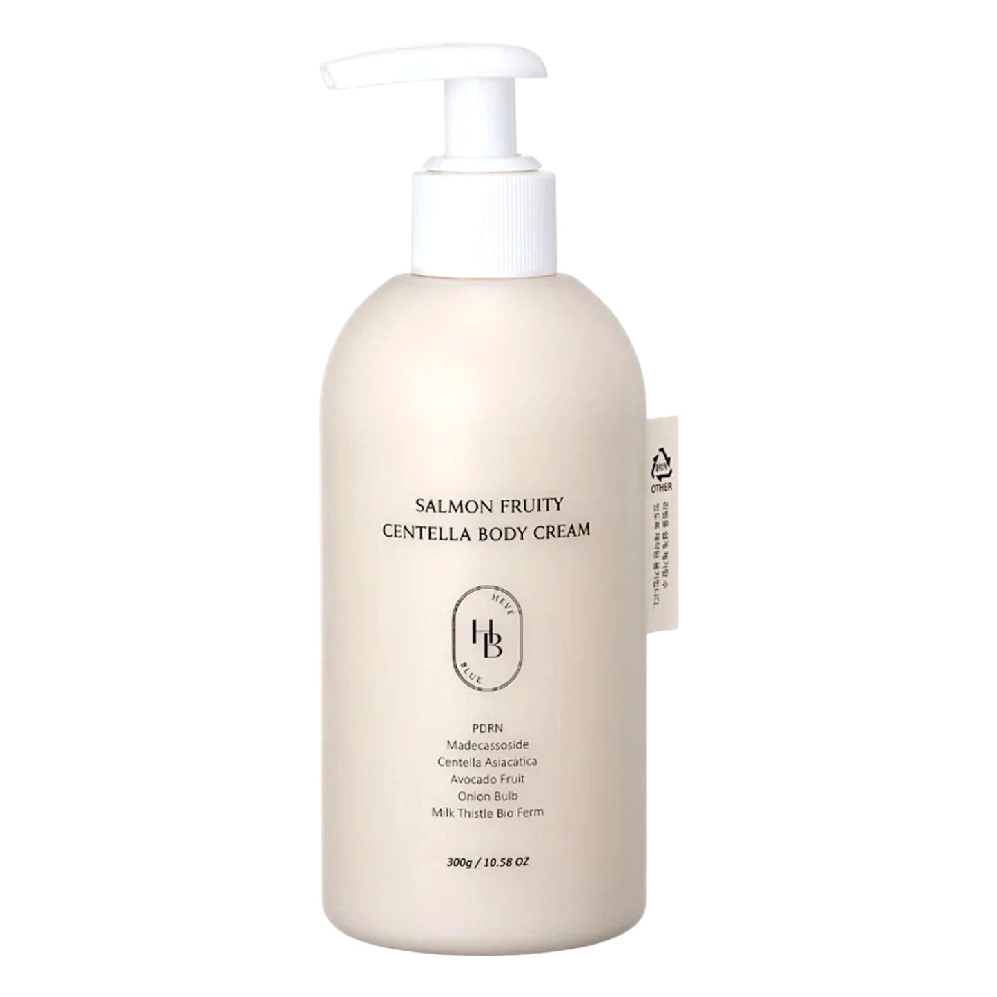 HEVEBLUE Salmon Fruity Centella Body Cream (300ml)