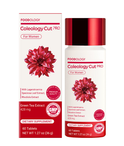 FOODOLOGY Coleology Cut 600mg x 60 Tablets (36g) Renew