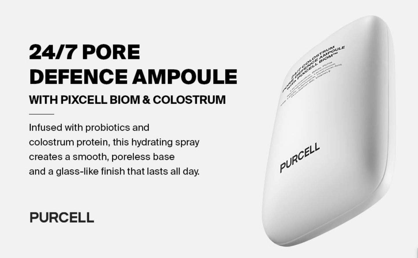 PURCELL 24/7 Colostrum Pore Defence Ampoule with Pixcell Biom (55ml)