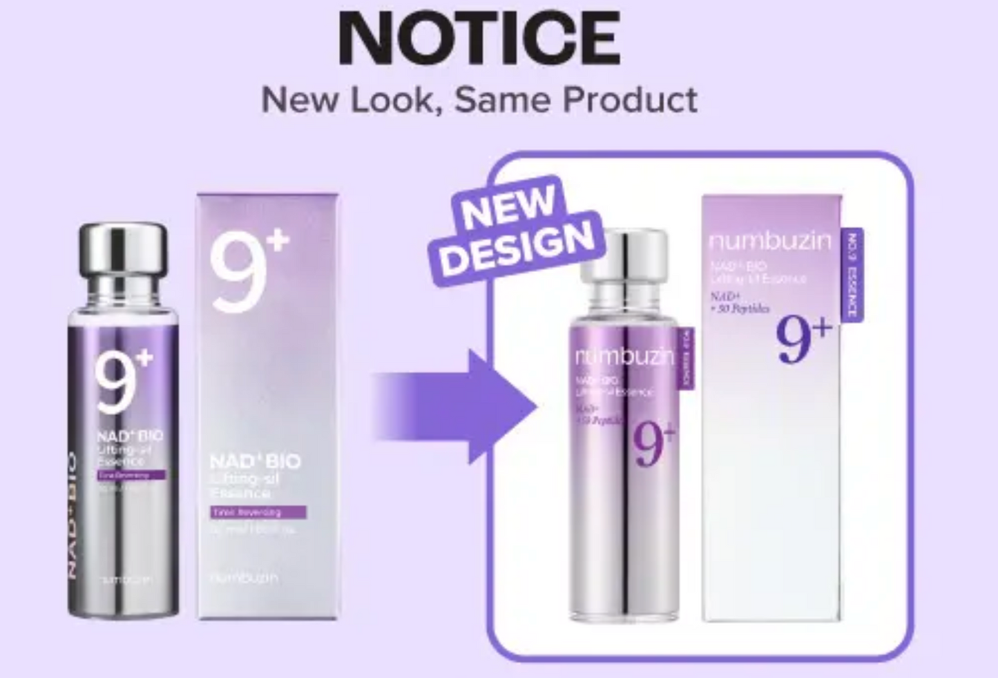 NUMBUZIN no.9 NAD+ BIO Lifting-sil Essence (50ml)