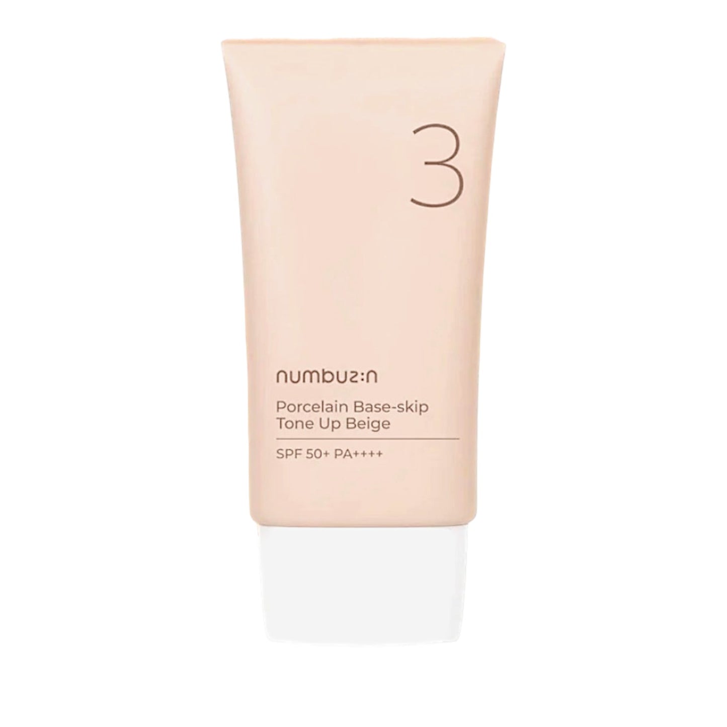 NUMBUZIN no.3 Porcelain Base-skip Tone Up Beige SPF 50+ PA++++ (50ml)